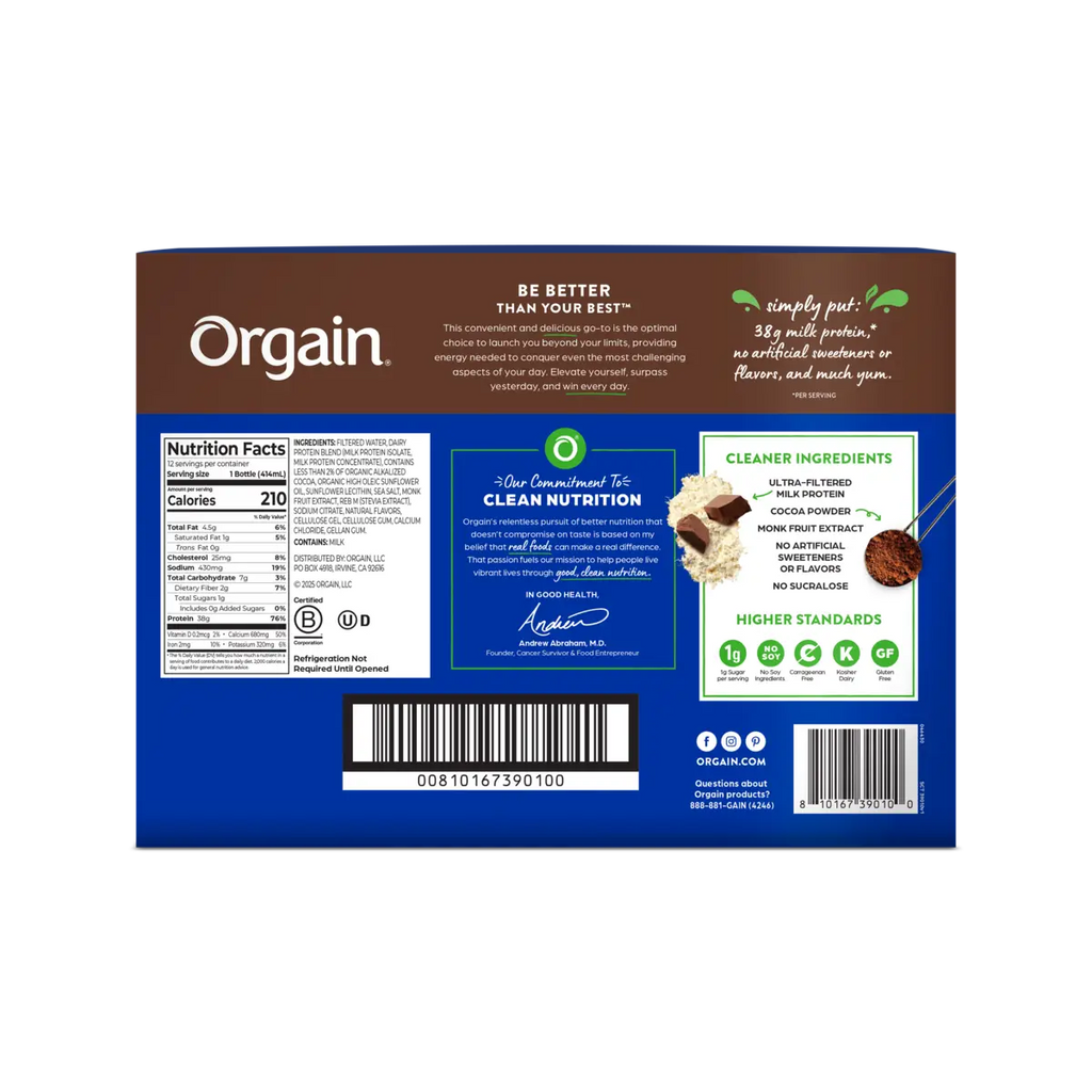 38g Protein Shake - Chocolate Fudge