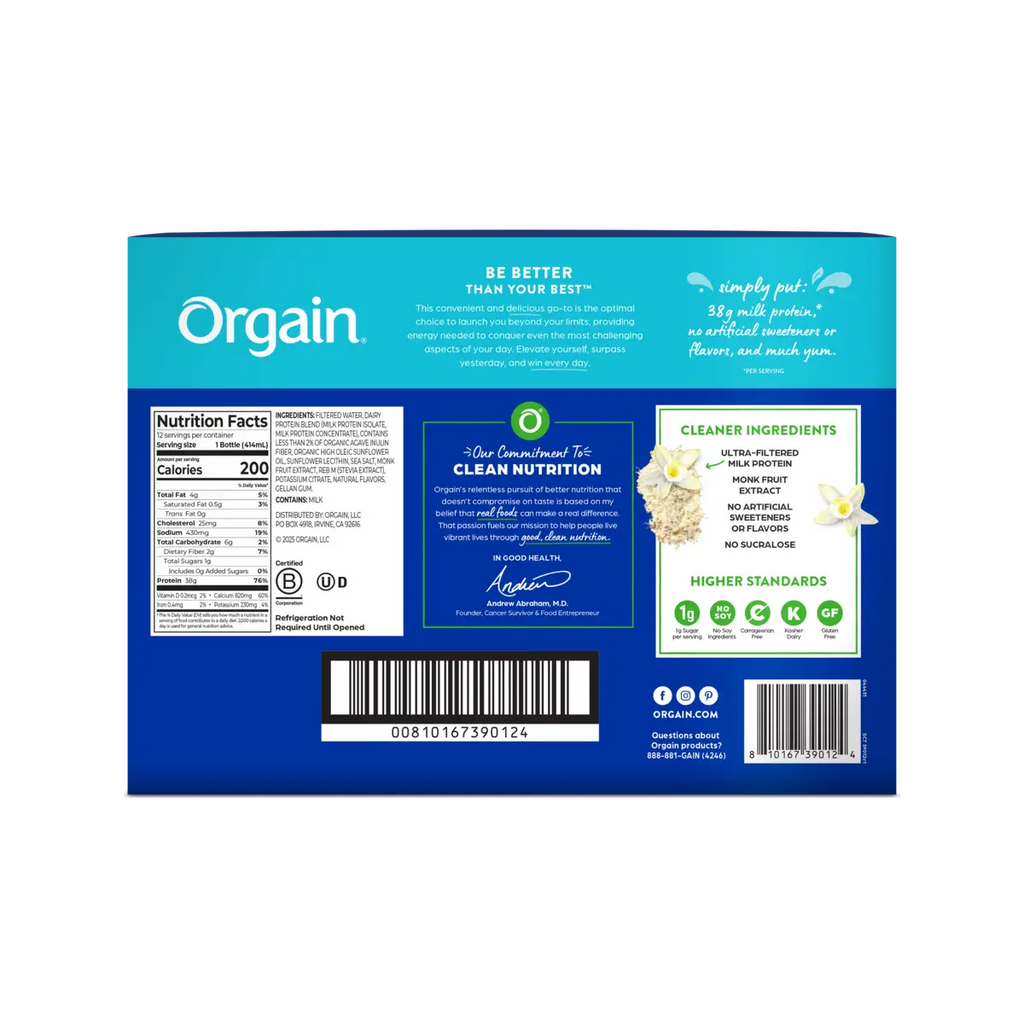 38g Protein Shake - Vanilla Bean