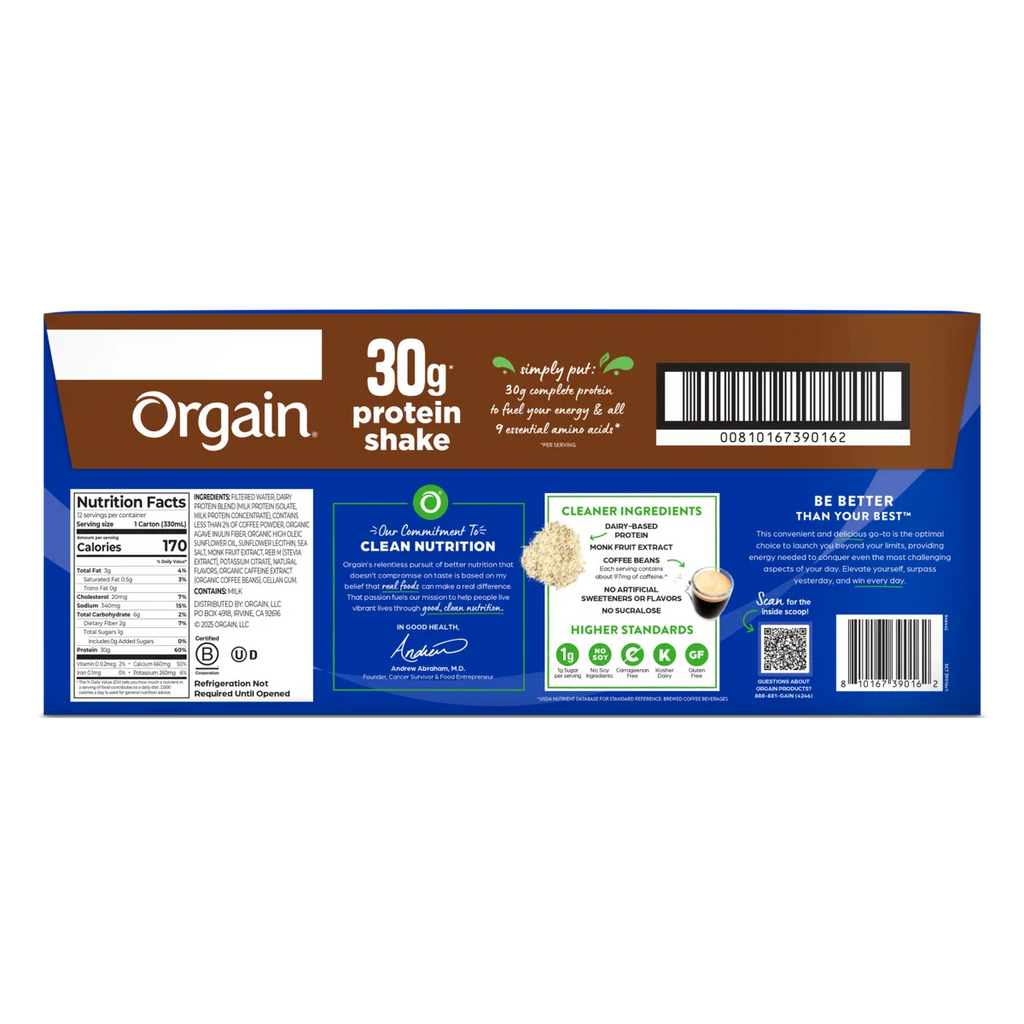 30g Protein Shake - Café Latte