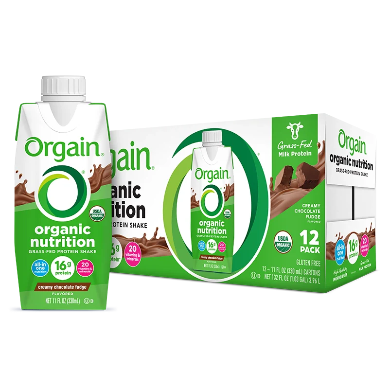 Organic Nutrition Shake - Creamy Chocolate Fudge