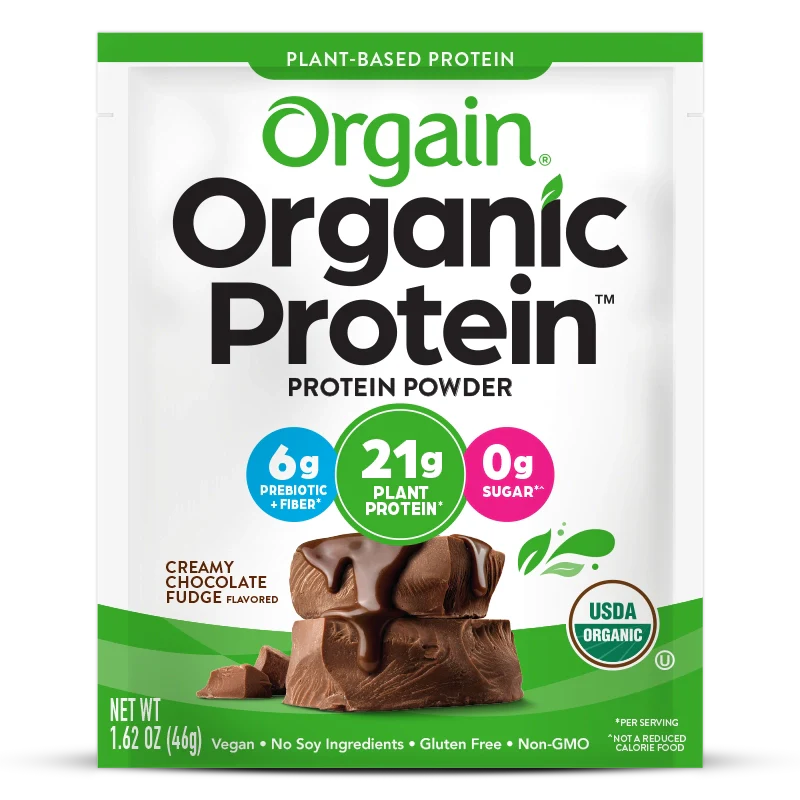 Organic Protein™ Plant Based Protein Powder - Creamy Chocolate Fudge