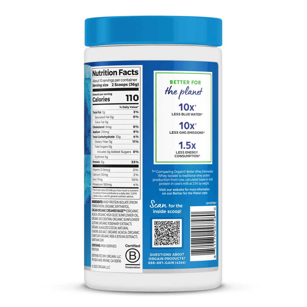 Better Whey Protein Powder