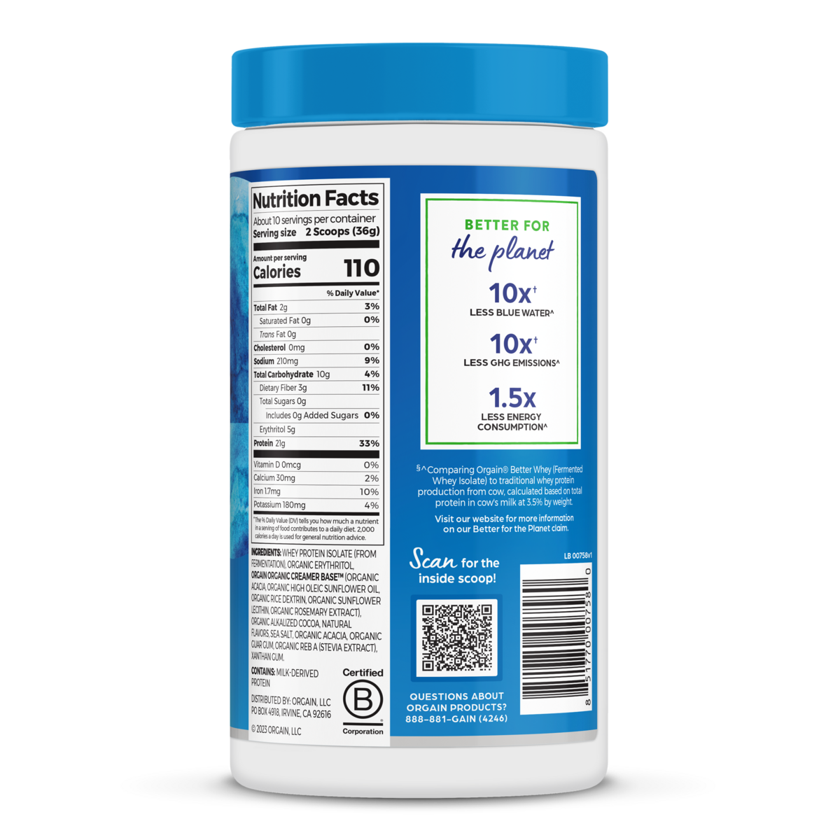 Better Whey Protein Powder