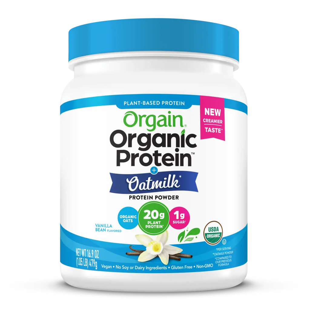 Organic Protein™ + Oatmilk Plant Based Protein Powder - Vanilla