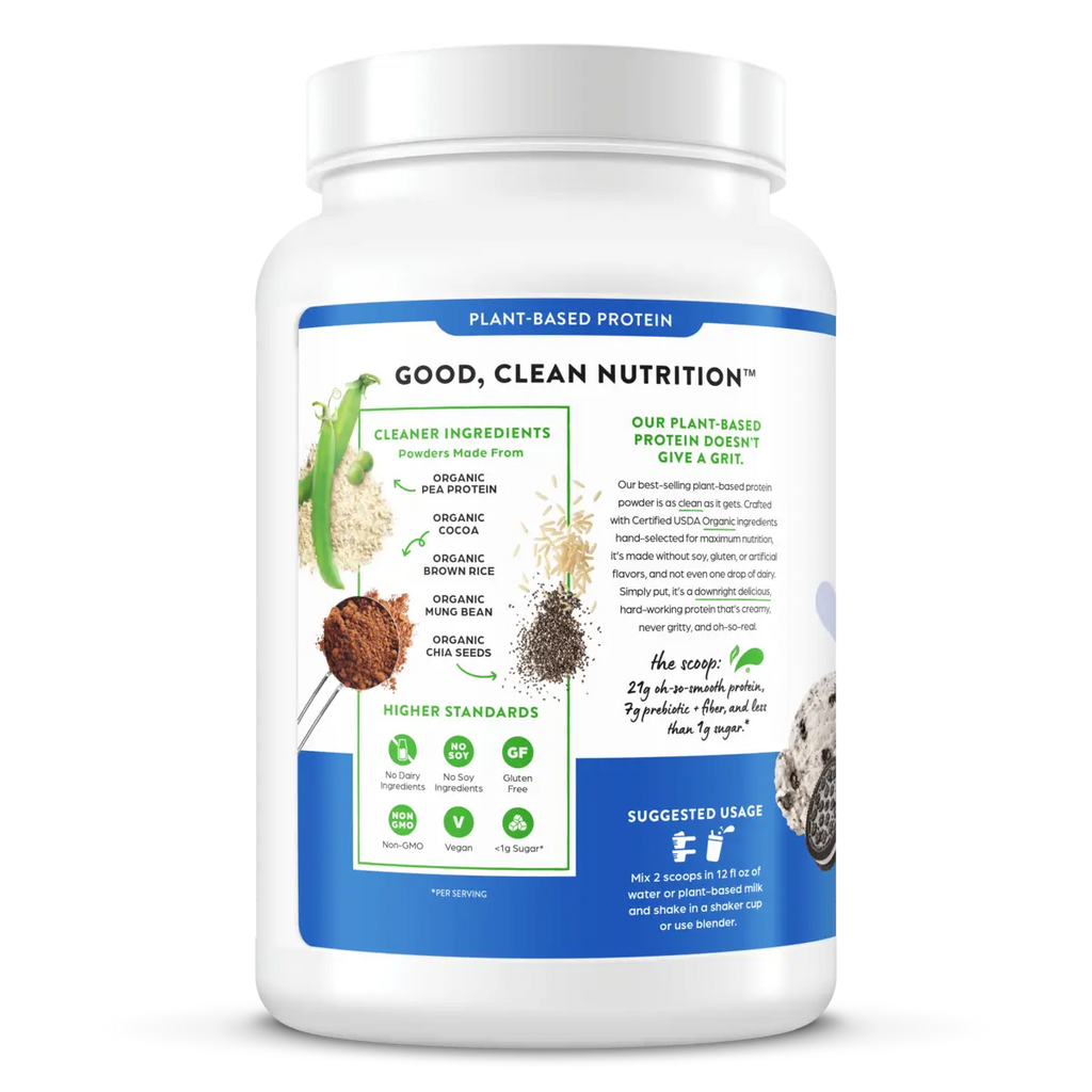 Organic Protein™ Plant Based Protein Powder - Cookies 'n Cream