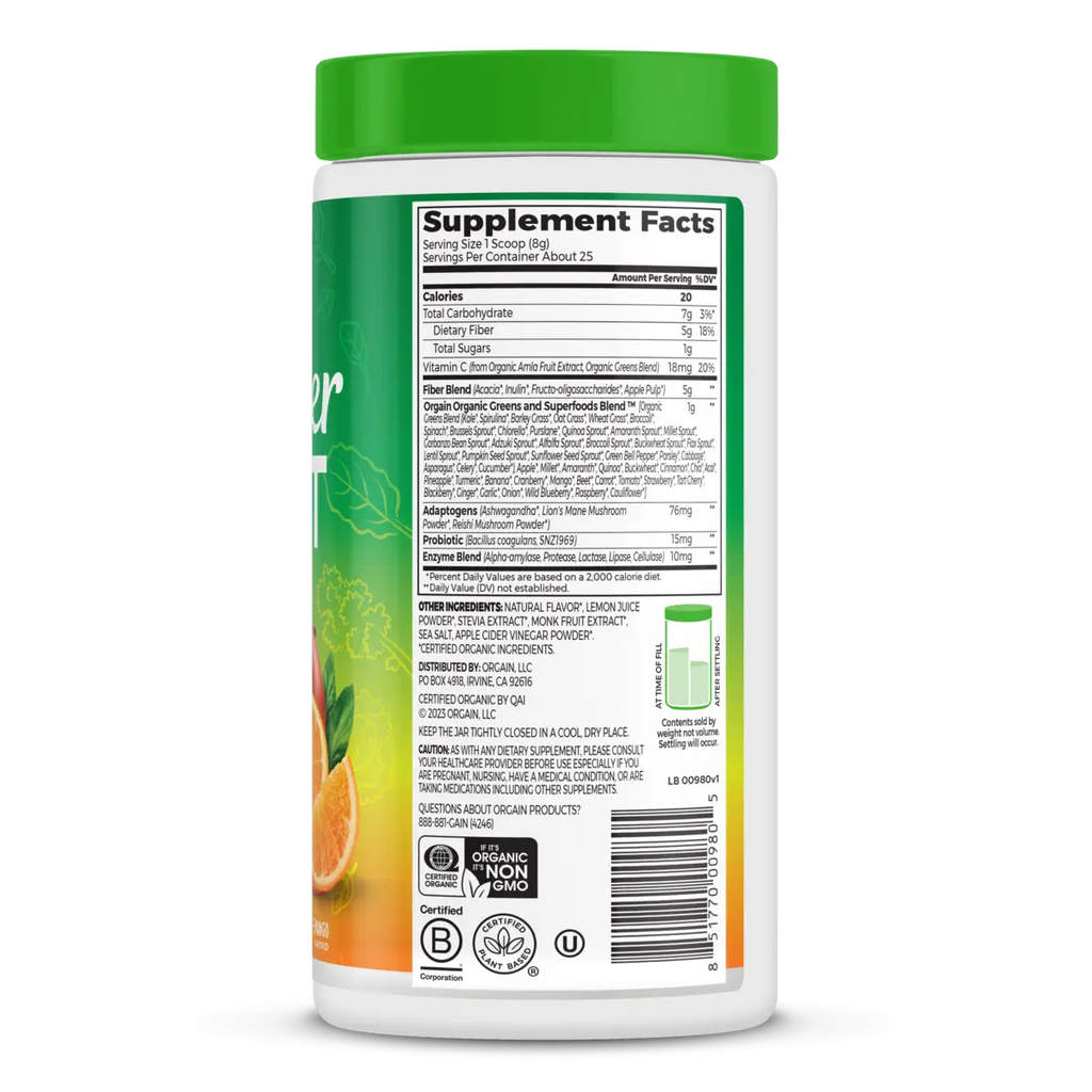 Wonder Gut Powder - Orange Mango