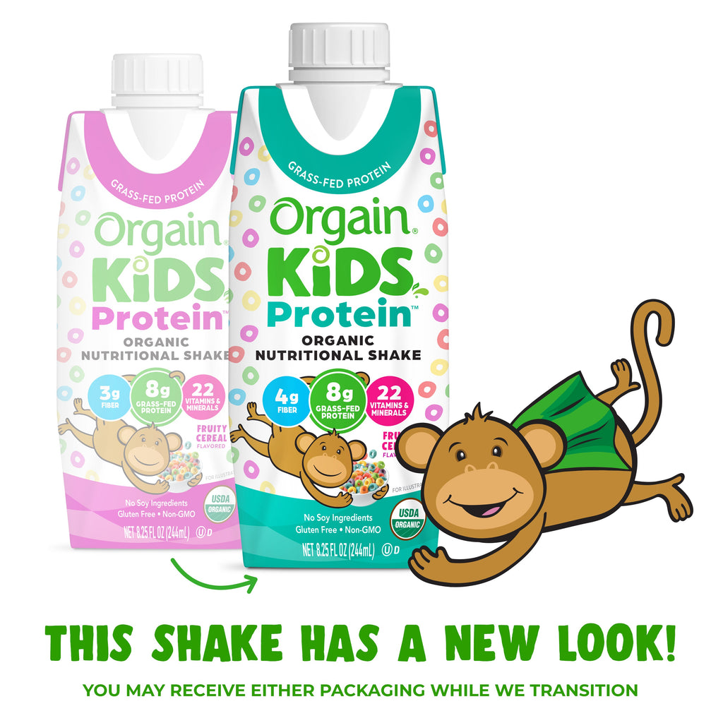 Kids Protein Organic Nutrition Shake - Fruity Cereal